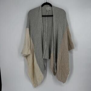 Anthropologie Saturday Sunday cardigan sweater colorblock oversized fall open